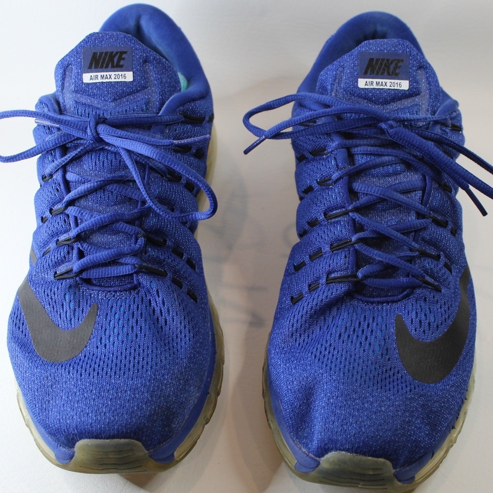 Nike Air Max 2016 Royal Blue‎ Running Shoes Men's Size 14